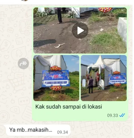 Pengiriman Karangan Bunga Poris Jaya