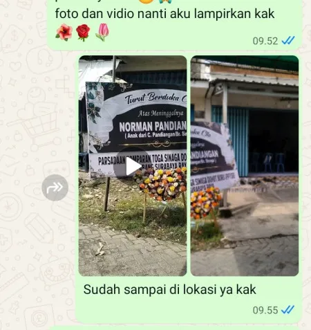 Pengiriman Karangan Bunga Poris Jaya