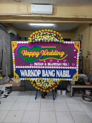 Papan Bunga di Poris Jaya
