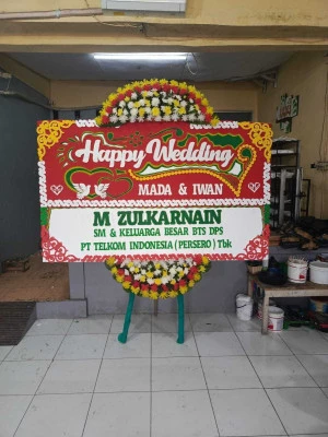 Papan Bunga di Poris Jaya