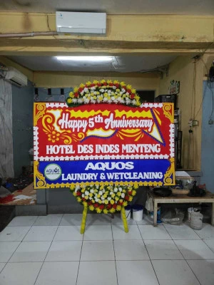 Papan Bunga di Poris Jaya