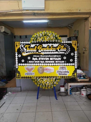 Papan Bunga di Poris Jaya