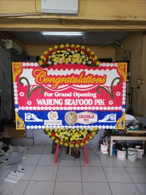 Papan Bunga di Poris Jaya