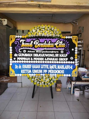 Papan Bunga di Poris Jaya